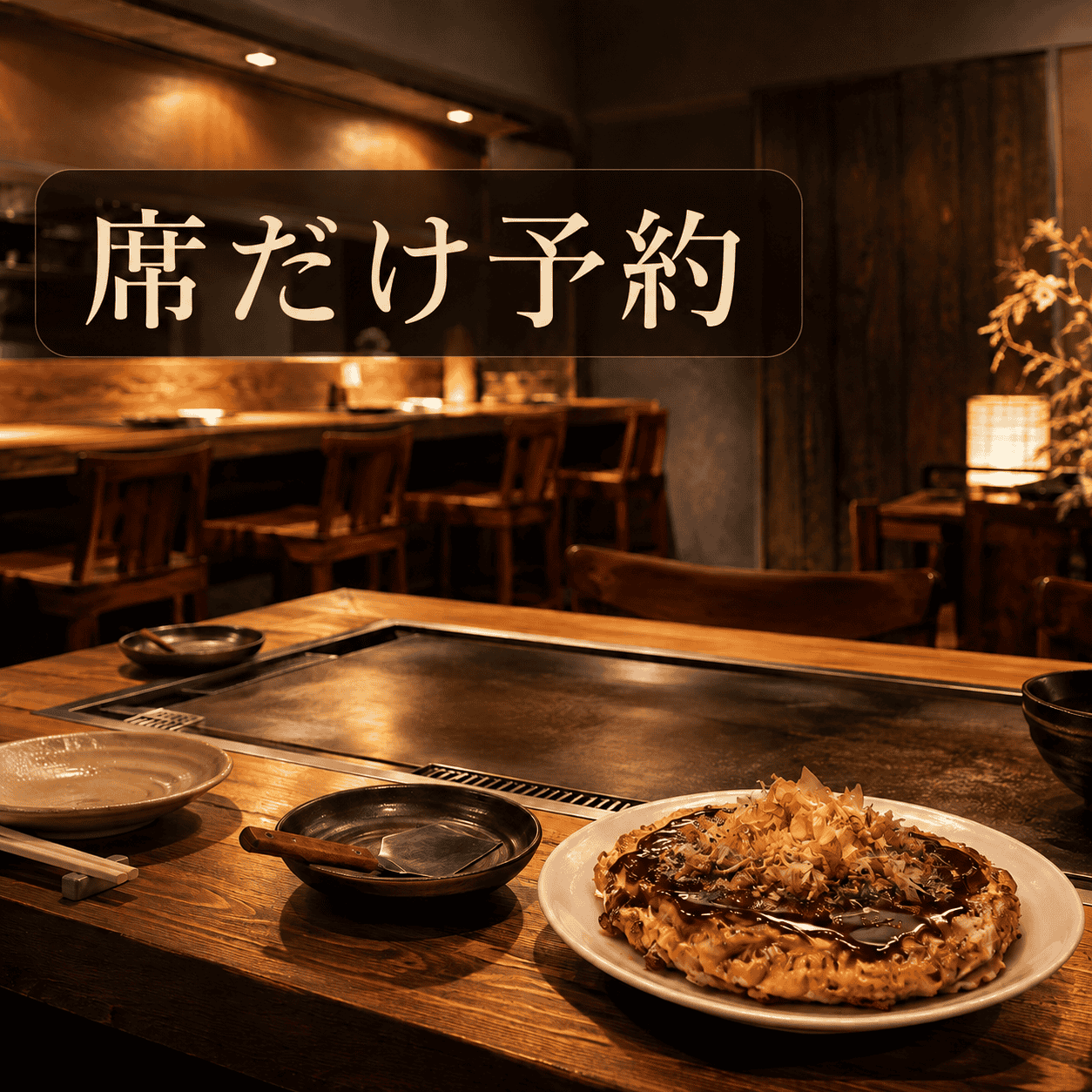席だけ予約